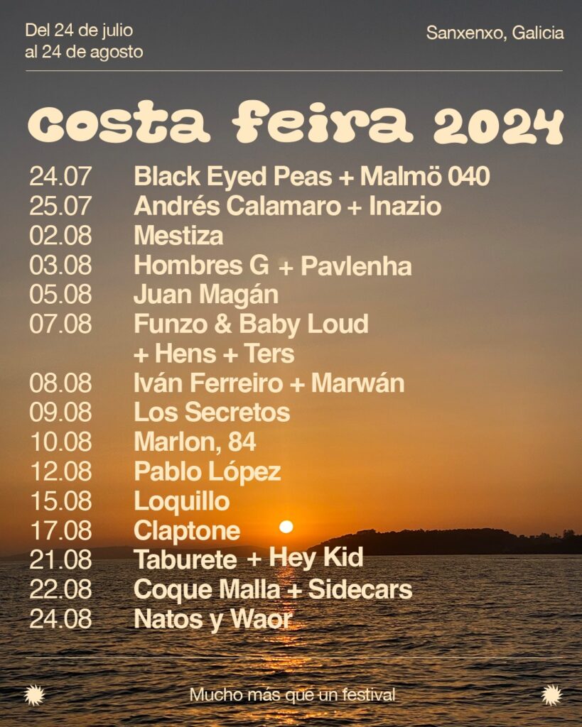 Festival Costa Feira en Sanxenxo