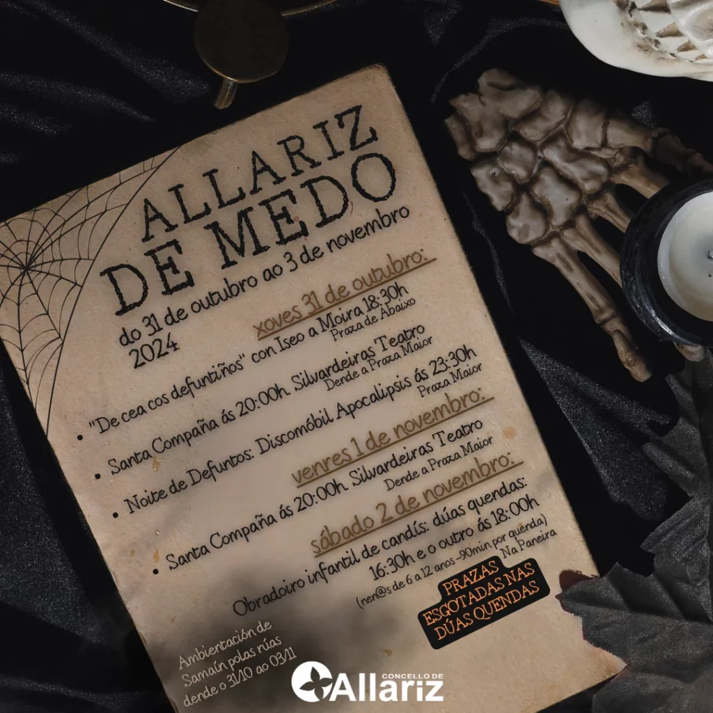 Qué hacer en Halloween en Galicia: los planes más terroríficos