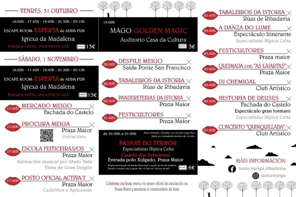 Qué hacer en Halloween en Galicia: los planes más terroríficos