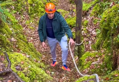 Ruta dos Fornos en A Pontenova: tirolina y mina